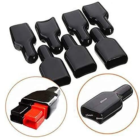 Brccee Ac Fr Pvc Cover Flame Retardant Sleeve For Anderson Powerpole Connector Housing (10Pcs)