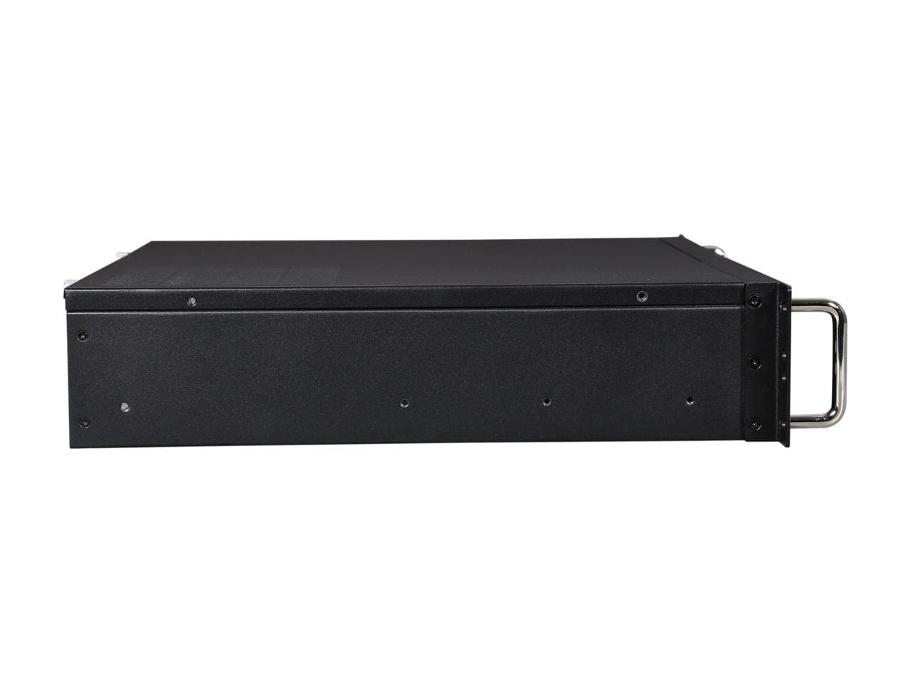 Istarusa Group 2U Compact Rackmount 2 X 5.25 (D 214 Matx) , Black