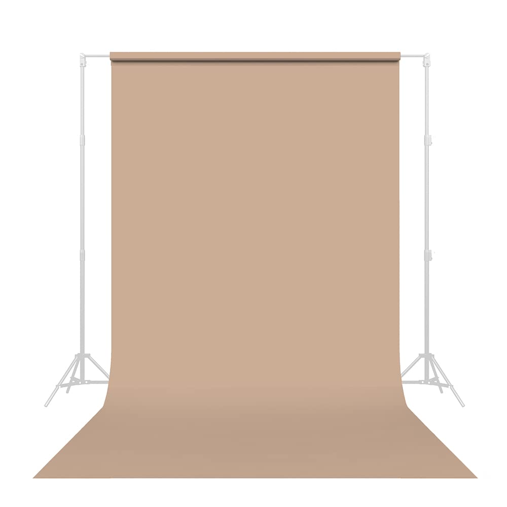 Savage Seamless Paper Photography Backdrop   Color #53 Pecan, Size 86 Inches Wide X 36 Feet Long, Backdrop For Youtube Videos, Streaming, Interviews And Portraits   Made In Usa