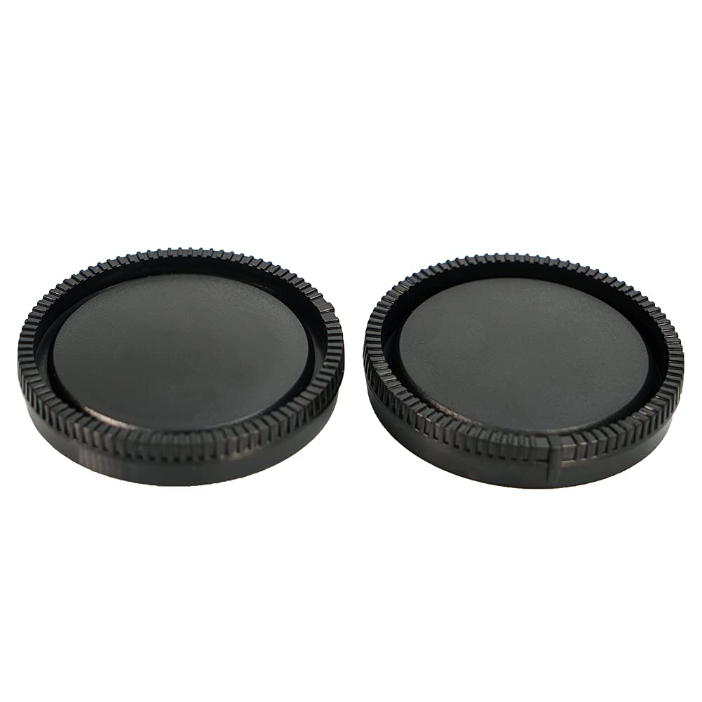 Niyi 2Sets Camera Body Cap And Rear Lens Cap Cover Kit For Sony Enex Mount Camera And Lenses Rear Lens Protector Cover And Body