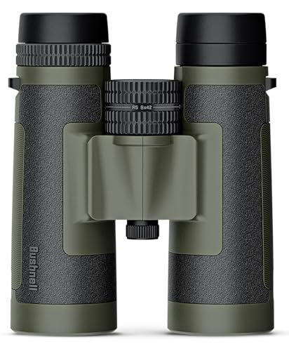 Bushnell R5 8X42 Binoculars With Vault Lite Bino Chest Harness, Phase 3 Coatings, Dielectric Coatings, Exo Barrier, Ipx7 Waterpr