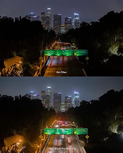 Tiffen 49Bpm14 49Mm Black Pro-Mist 1/4 Diffusion Camera Filter