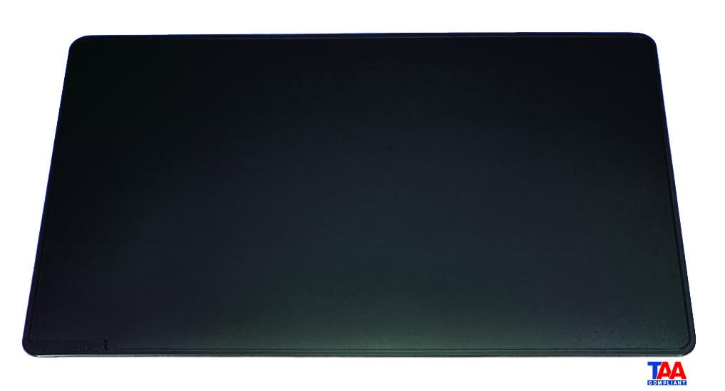 Desk Pad With Ridge, 20 X 26, Black