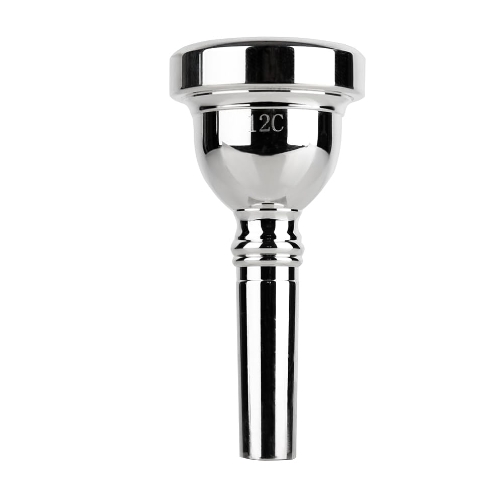 Glory Professonal Silver Plated Alto Trombone Mouthpiece 12C