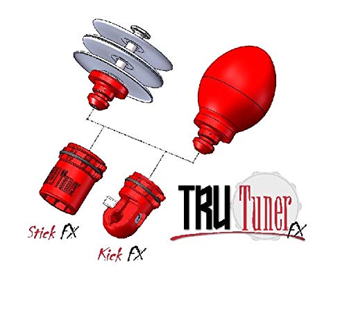 Tru Tuner Fx Series, 1.5 Inches Shaker, Red, One Size (Ttsfxs)