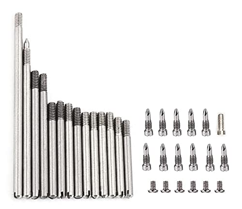 Jiayouy Clarinet Repair Parts Set 14Pcs Clarinet Rollers + 21 Screws Bb Clarinet Woodwind Instrument Replacement Accessories