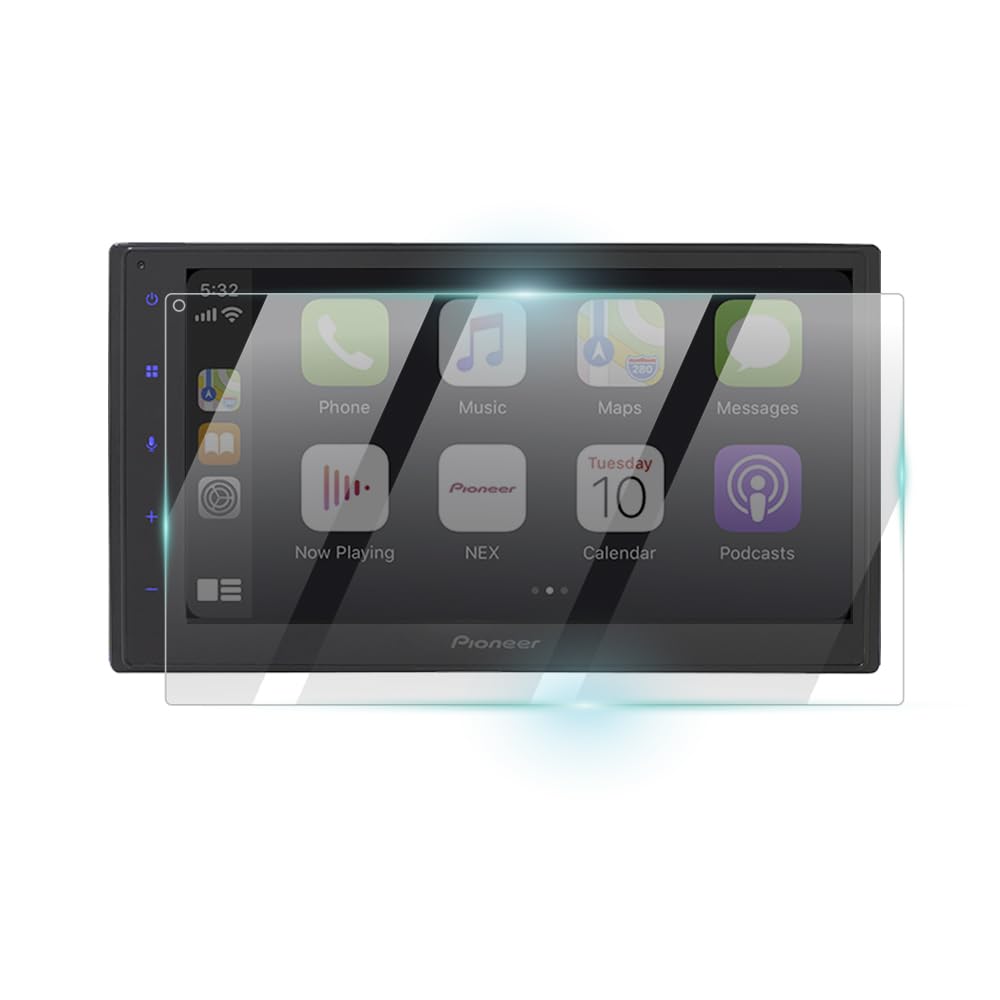 Ipg Proactive For Pioneer Dmh-1770Nex, Dmh-W2700Nex, Dmh-W2770Nex 6.8 9H Hardness Screen Protector Smooth Glass Touch Ultra Resp