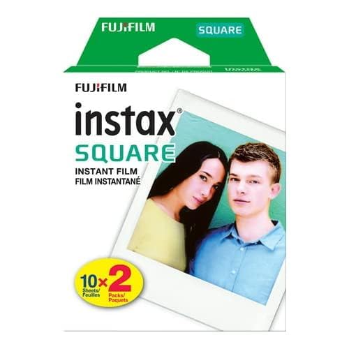 Fujifilm Square Instant Film 10 Pack (100 Exposures) For Sq1, Sq6 & Sq10 Cameras (5 Items)