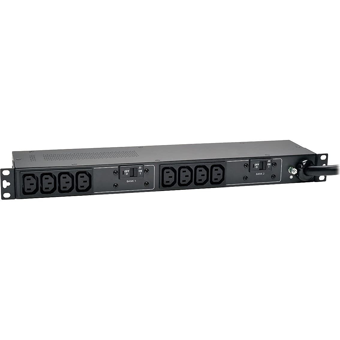 Tripp Lite Basic Pdu, 30A, 10 Outlets (C13), 208/240V, L6 30P, 12 Ft. Cord, 1U Rack Mount Power (Pduh30Hv)