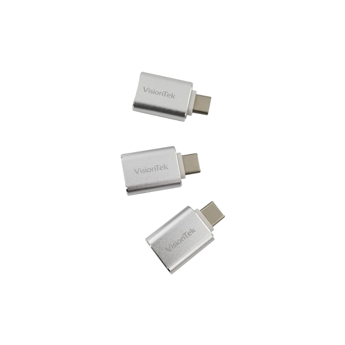 Visiontek 3Pk Usbc To Usba M/F Adapter