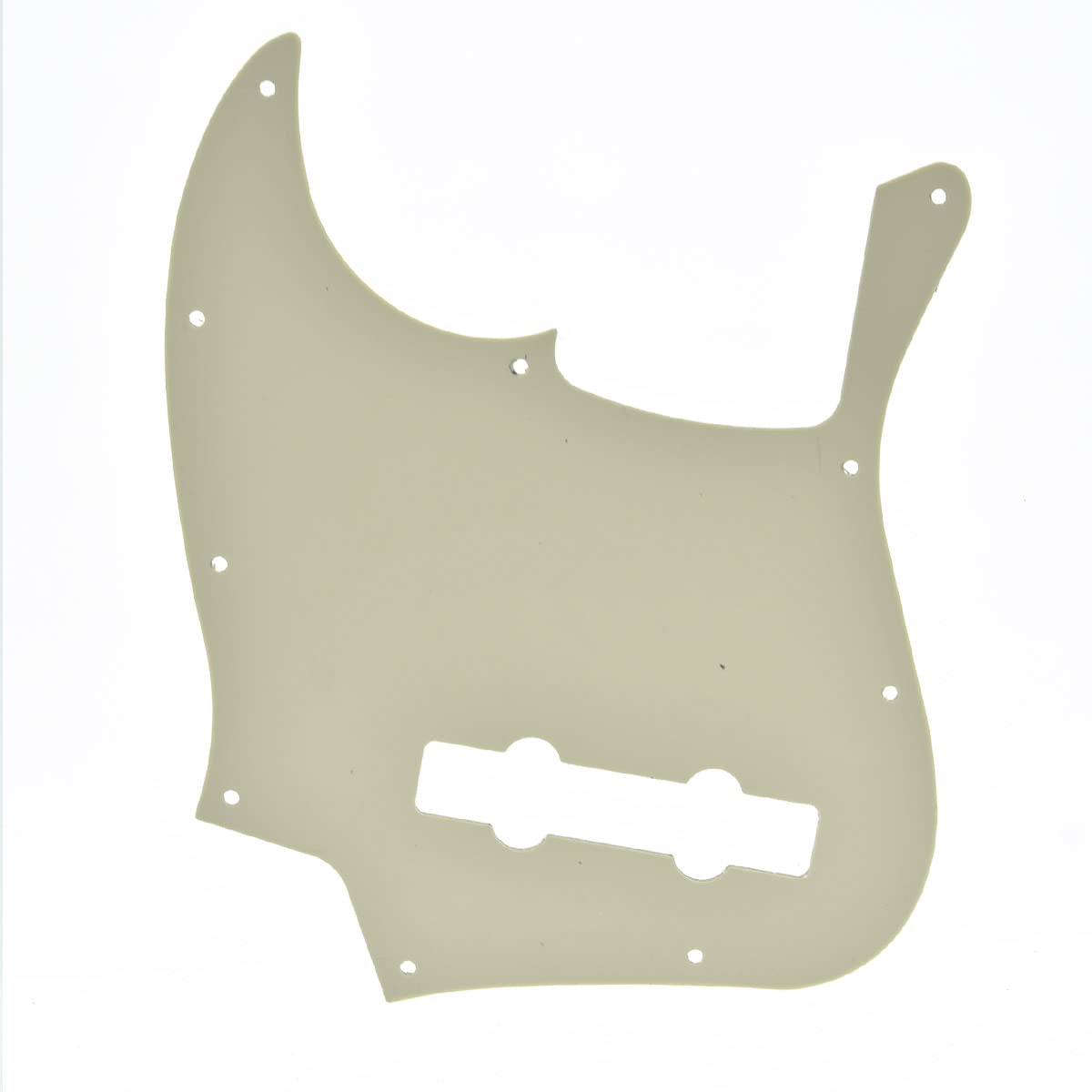 Dopro 5 String Jazz Bass Pick Guard J Bass Scratch Plate For Usa/Mexican Fender 5 String Jazz Bass Aged Pearl