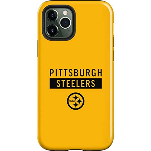 Skinit Impact Phone Case Compatible With Iphone 12 Pro   Officially Licensed Nfl Pittsburgh Steelers Yellow Performance Series D