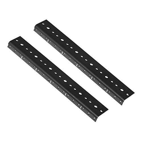 Reliable Hardware Company Rh 6 Srr A Rack Rail, Black