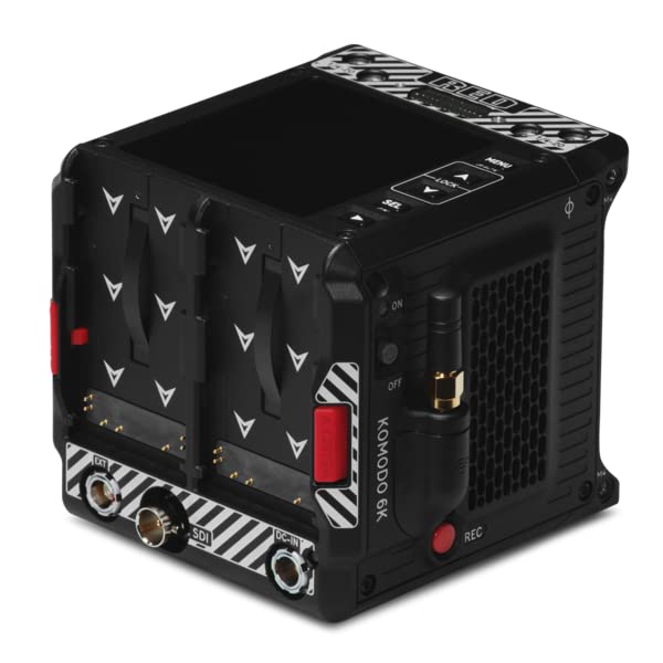 Red� Komodo� 2 Pin Right Angle To D Tap&P Tap Cable Made With Super Soft Wire And Protected With Techflex Braid 18.1Inches(Power Cable)