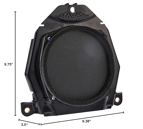 Gm Genuine Parts 10371428 Rear Driver Side Door Radio Speaker