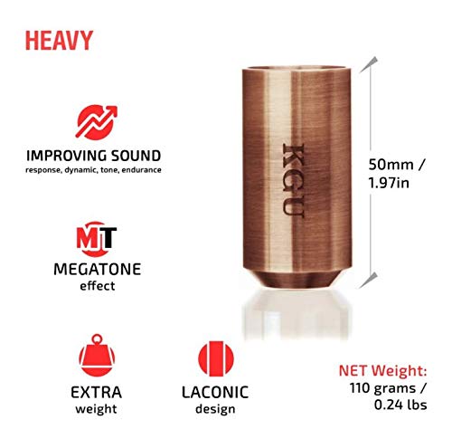 Trumpet Mouthpiece Booster Kgubrass. Custom Made Heavy Trumpet Booster Kgu (Antique Copper Lacquer)
