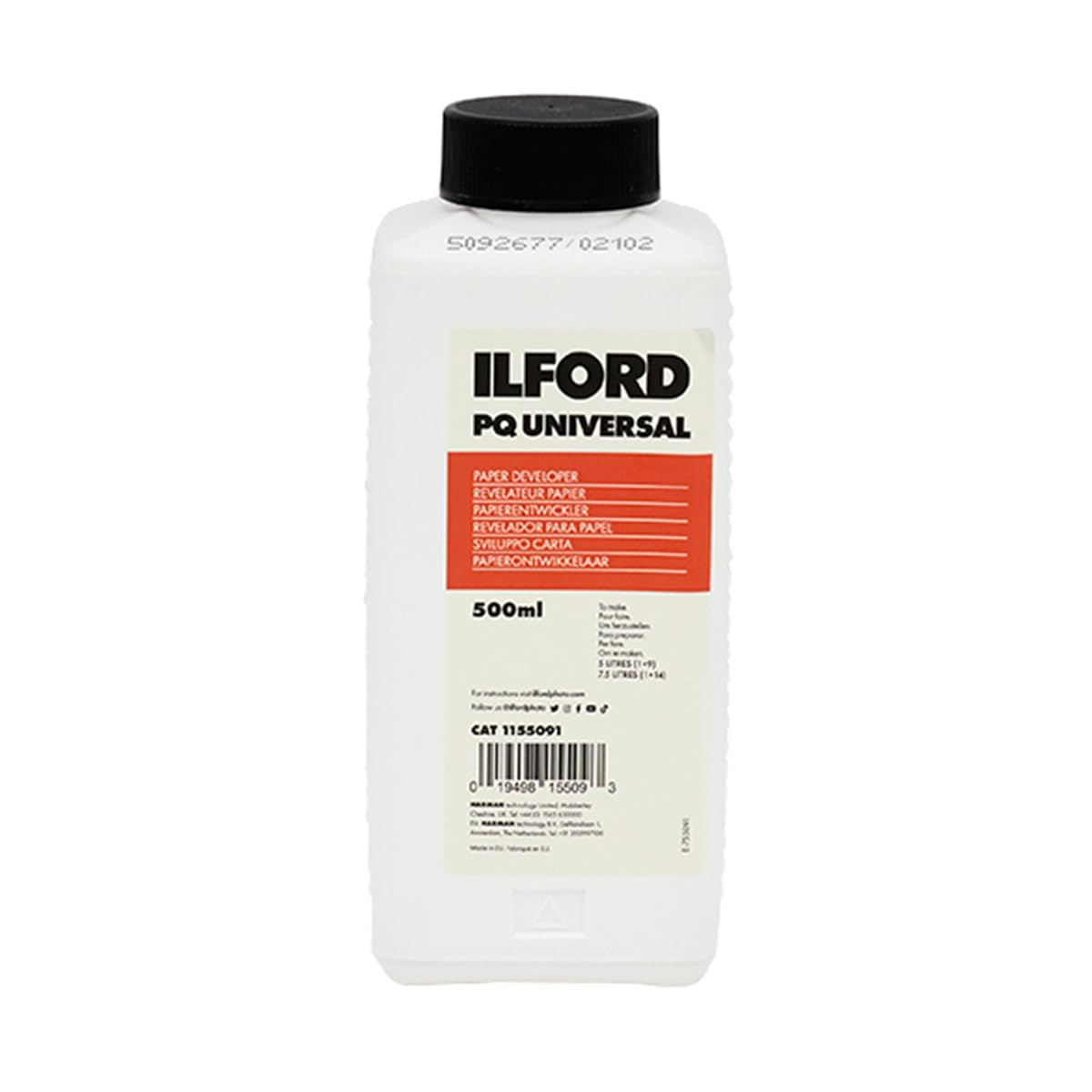 Ilford Universal Paper Developer For Black And White, 17 Fl Oz (500Ml)