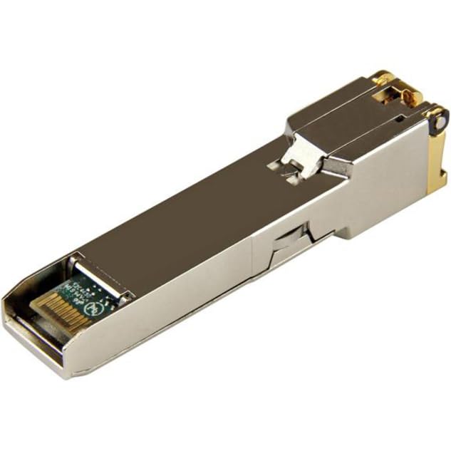 Startech.Com Brocade Xbr 000190 Compatible Sfp Module   1000Base T   Sfp To Rj45 Cat6/Cat5E   1Ge Gigabit Ethernet Sfp   Rj 45 1