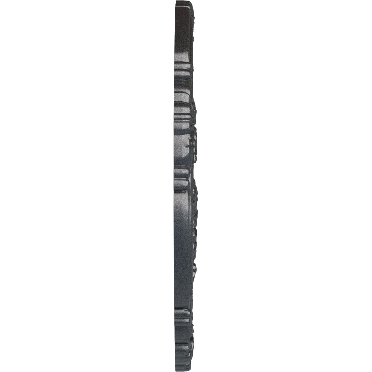 Ekena Millwork Cm26Atpes Attica With Rose Ceiling Medallion, 26''Od X 3 3/4''Id X 1 1/2''P, Hand Painted Pewter