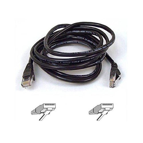 Belkin F3U153Bt3M Cat 5E Patch Cable (Black, 7 Feet)