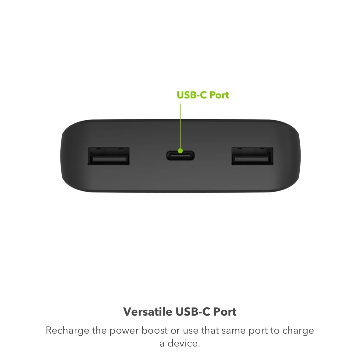 Mophie Power Boost Xl (20K)- Cobalt - Powerstation Containing Large Internal Battery And Versatile Usb-C Port