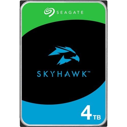 Seagate Skyhawk St4000Vx016 4 Tb Hard Drive   3.5'' Internal   Sata (Sata/600)   Conventional Magnetic Recording (Cmr) Method  