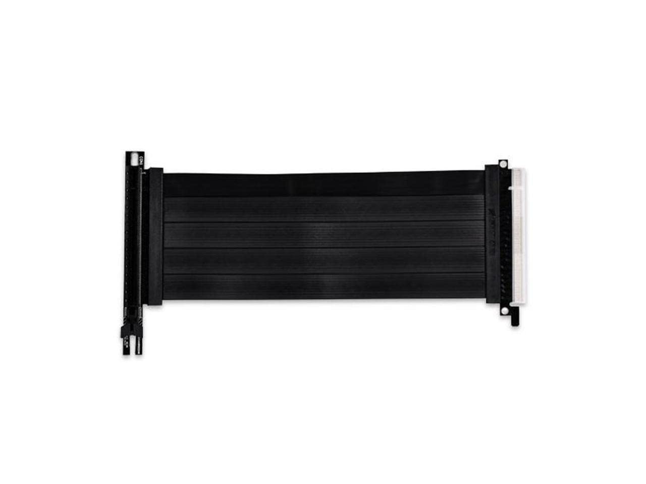 Lian Li Pw Pci 420 Premium Pci E 16X 4.0 Black Extender Riser Cable Length 200Mm (7.87 Inches)