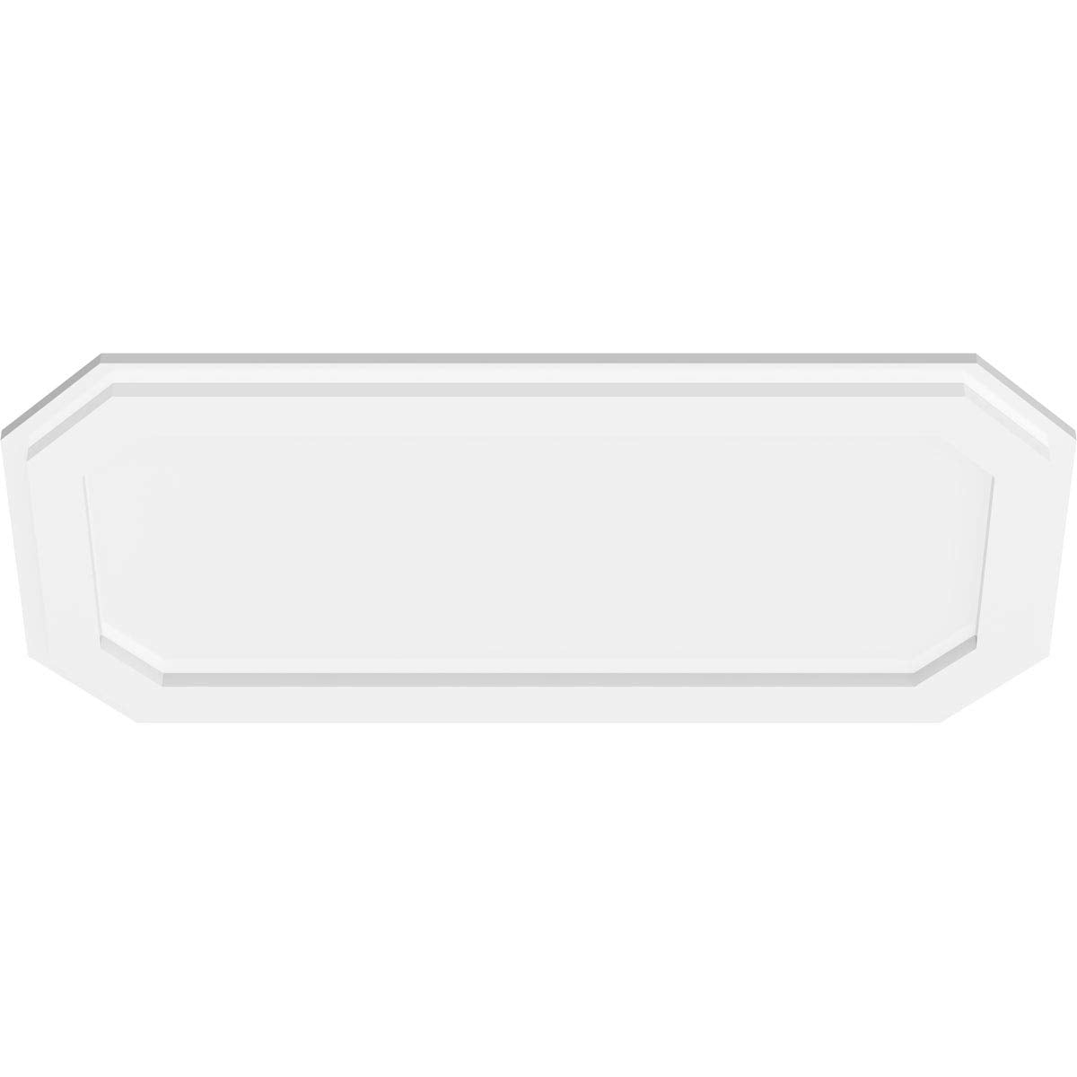 Ekena Millwork Cmp28X14Ed Emerald Architectural Grade Pvc Contemporary Urethane Ceiling Medallions 28''W X 14''H X 9 3/4''C X 1'