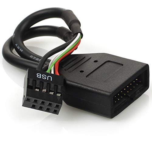 Silverstone Tek Internal 19 Pin Usb3.0 To Usb2.0 Adapter Cable (G11303050 Rt)