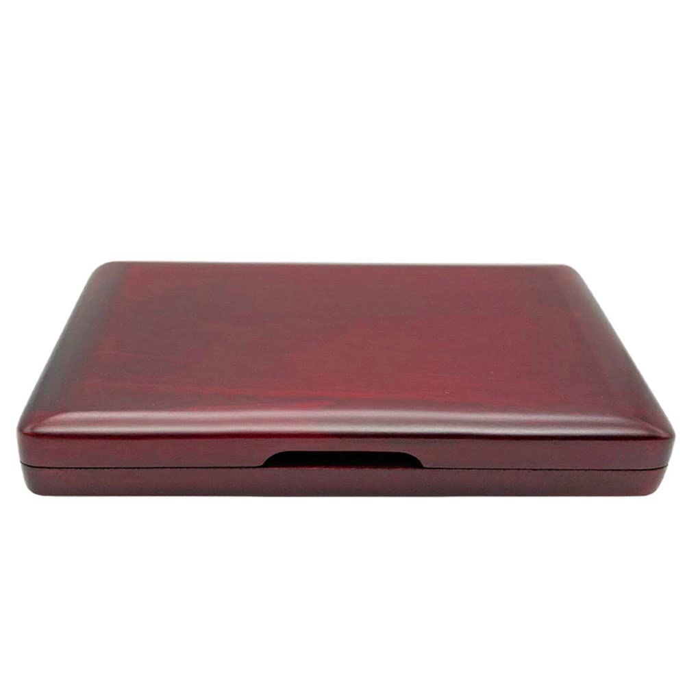 Jiayouy Maroon Color Reed Box Clarinet Reed Storage Case Reeds Holder For 6Pcs Clarinet Reeds Woodwind Accessories