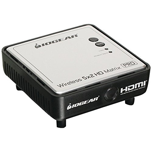 Iogear Wireless Hdmi 1080P 3D Long Range Matrix Pro Computer/Tv/Projector Video Audio Expandable Receiver