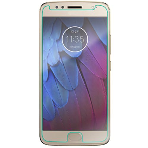 Mr.Shield [5 Pack] Designed For Motorola Moto G5S Plus/Moto G5S+ (Will Not Fit For G5 Plus) [Tempered Glass] Screen Protector Wi