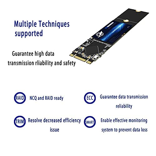 Dogfish M.2 2280 Ssd 4Tb 3D Nand Qlc Sata Iii 6 Gb/S, Unit?A Stato Solido Interna, Compatibile Con Pc Desktop Portatili (M.2 2280 4Tb)