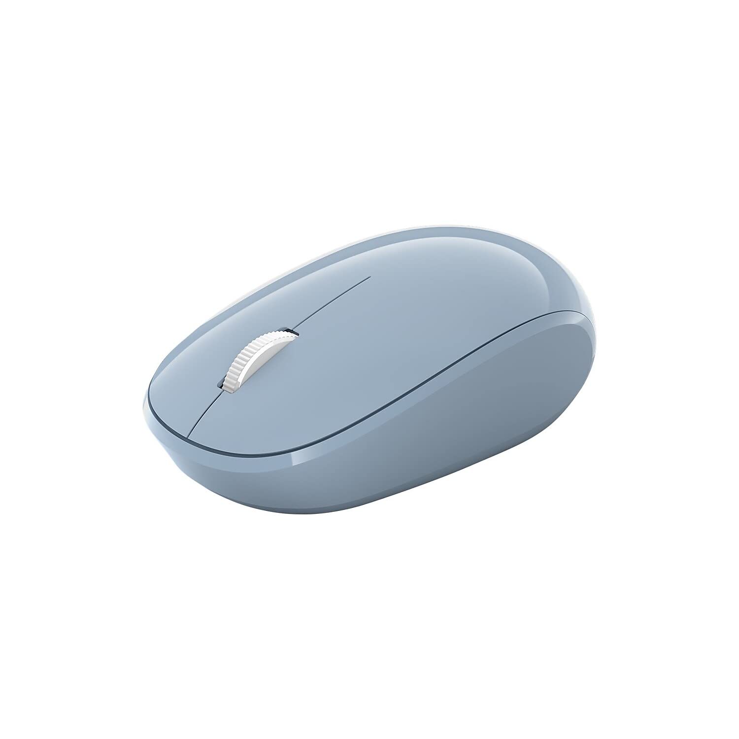 Microsoft Bluetooth Mouse - Pastel Blue. Comfortable design, Right/Left Hand Use, 4-Way Scroll Wheel, Wireless Bluetooth Mouse f