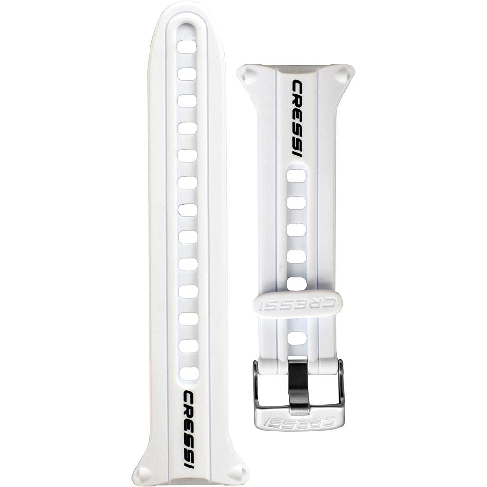 Cressi Watch Strap For Watch Style Dive Computer, Black/Grey