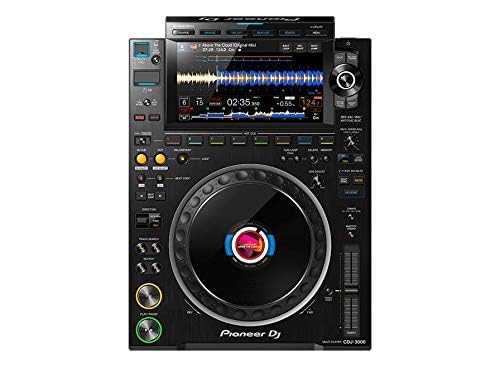 Pioneer Professional Dj Multi Player (Black) W/, Stand Alone In Black (Cdj-3000)