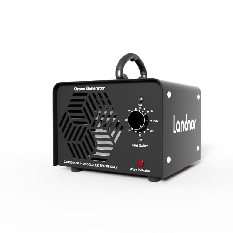 Ozone Generator 60,000mg/h, New Update Ozone Machine Ionizer Industrial/Home O3 Air Purifier Deodorizer, Eliminating Odors Area 