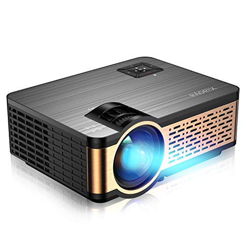 Xiaoya Outdoor Projector, Hd Movie Projector Support 1080P, 4000 Lumens Home Theater Projector With Hifi Speaker, Compatible Wit