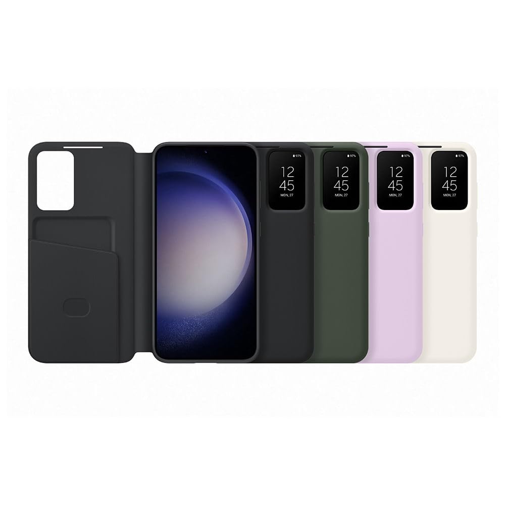 Samsung Galaxy S23+ Smart View Wallet Case Black