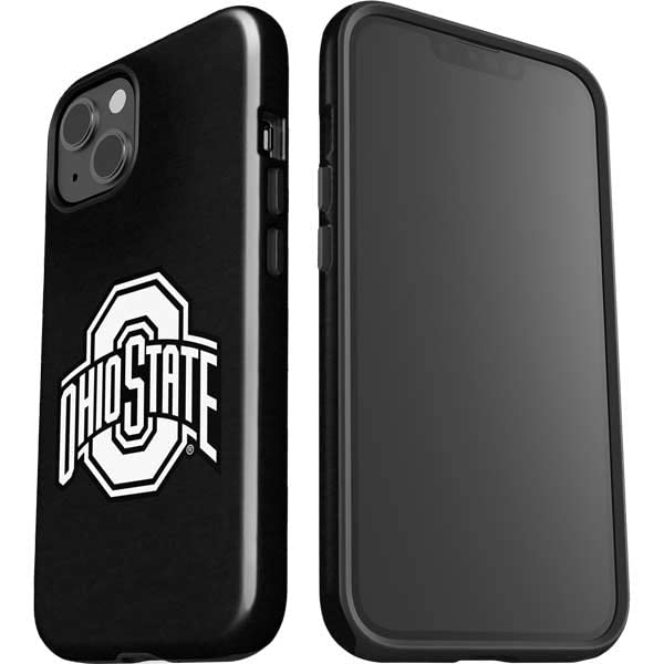 Skinit Impact Phone Case Compatible With Iphone 14 Plus   Officially Licensed Osu Ohio State Black Design