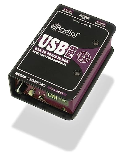 Radial Usb-Pro 2-Channel Active Instrument Direct Box