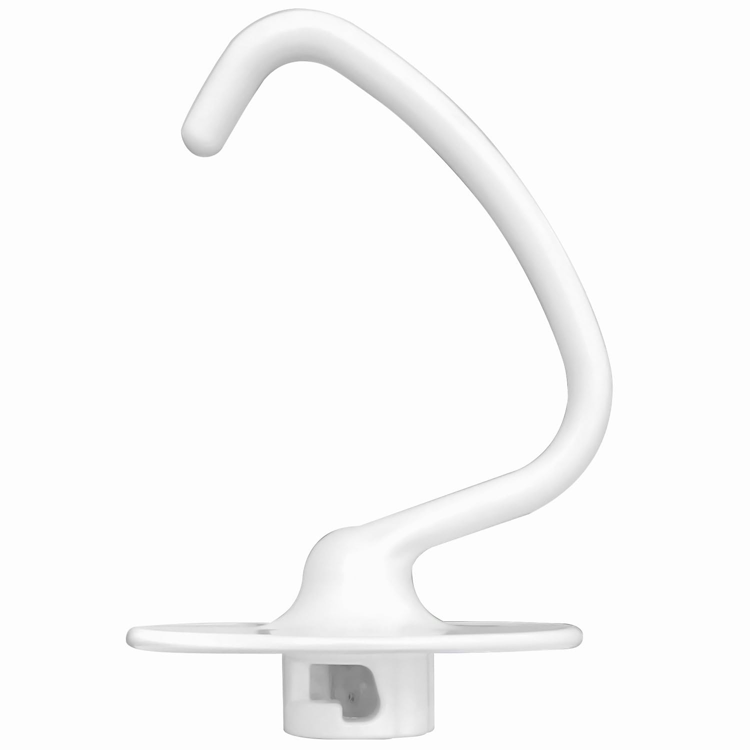 K45Dh Coated Dough Hook For Kitchenaid Mixer, Attachment For Kitchen Aid K45 K45Ss Ksm90 Ksm150 Tilt Head Stand Mixers, 4.5/5.0