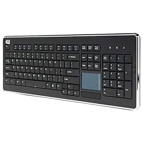 Adesso   Slimtouch Wireless Rf Compact Touchpad Keyboard