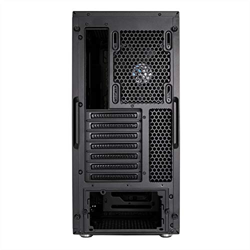Fractal Design Meshify C   Compact Mid Tower Computer Case   Open Atx Layout  High Performance Airflow/Cooling   2X Fans Include