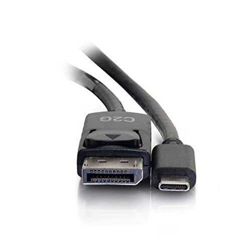 C2G Usb Adapter, Usb C To Display Port, 4K, 30Hz, Black, 6 Feet (1.82 Meters), Cables To Go 26902