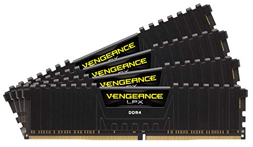 Corsair Cmk8Gx4M1A2400C14 Vengeance Lpx 8Gb (1 X 8Gb) Ddr4 Dram 2400Mhz (Pc4-19200) Memory Kit - Black