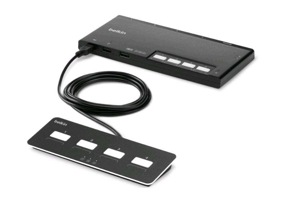 4 Port Dual Head Mode S KVM