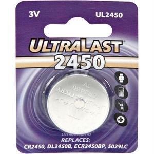 Dantona Industries, Inc ULTRALAST LITHIUM BUTTON (UL-2450) -