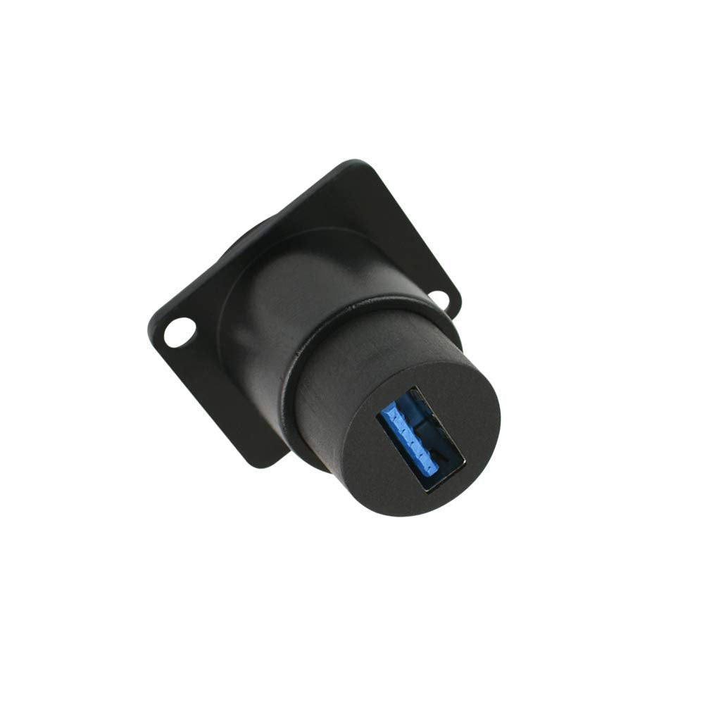 Toronce Usb3.0 D Series Panel Mount Connector | D Usb 3.0 Usb 3.0 Pass Through Connector