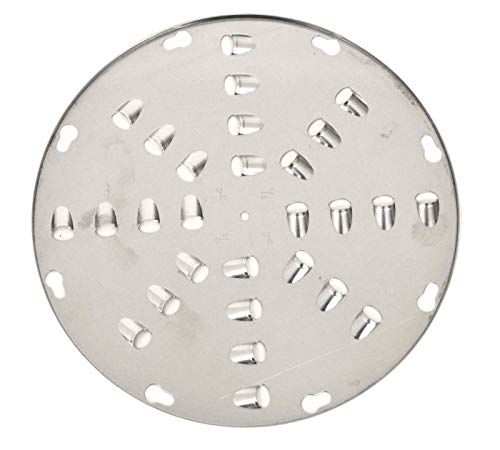 Large Hole Cheese Grating Disc Hobart Univex Uniworld Alfa Mixer Pelican Head Shredder Disc 1/2 In. Holes